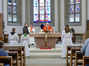 Karfreitagsliturgie und Karfreitagsprozession in Naumburg (© Karl-Franz Thiede)